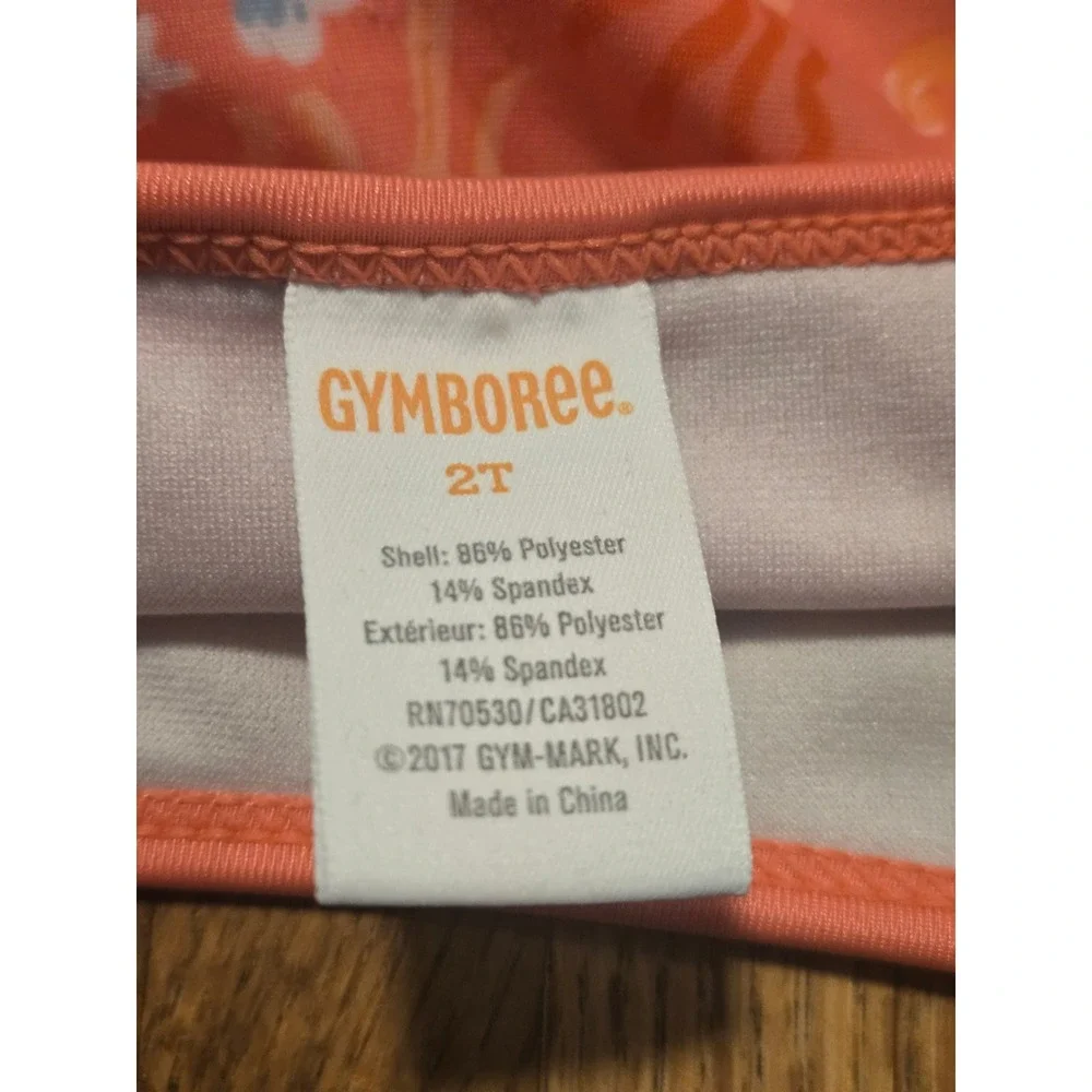 Gymboree Girls 2T Coral Sea Life Under the Sea Glitter Accent Bikini Swim Bottom